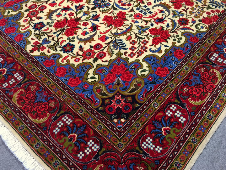 Bidjar Sherkat Farsh Rosenbidjar 257 × 154 cm – Wolle | 08431
