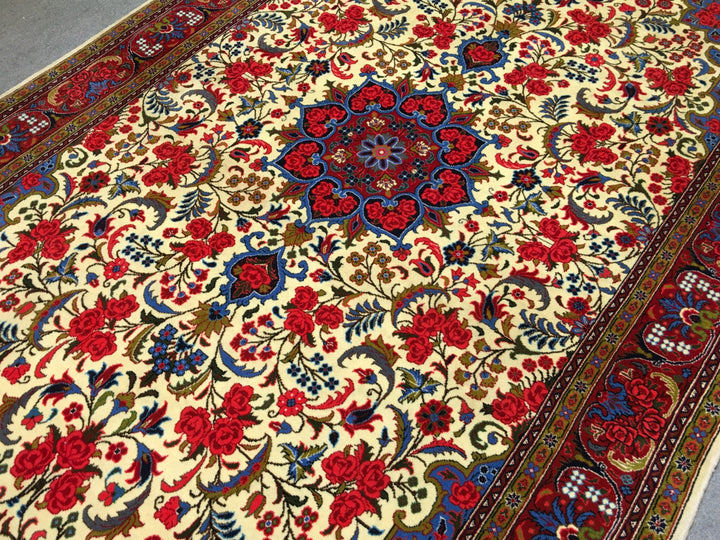 Bidjar Sherkat Farsh Rosenbidjar 257 × 154 cm – Wolle | 08431