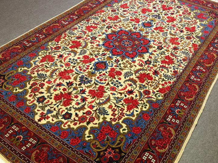 Bidjar Sherkat Farsh Rosenbidjar 257 × 154 cm – Wolle | 08431