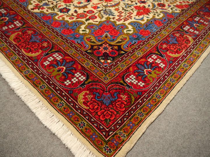 Bidjar Sherkat Farsh Rosenbidjar 257 × 154 cm – Wolle | 08431