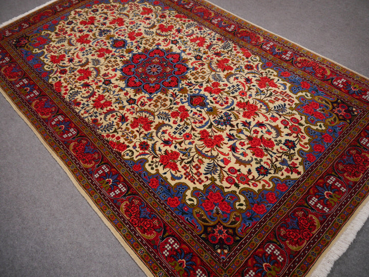 Bidjar Sherkat Farsh Rosenbidjar 257 × 154 cm – Wolle | 08431