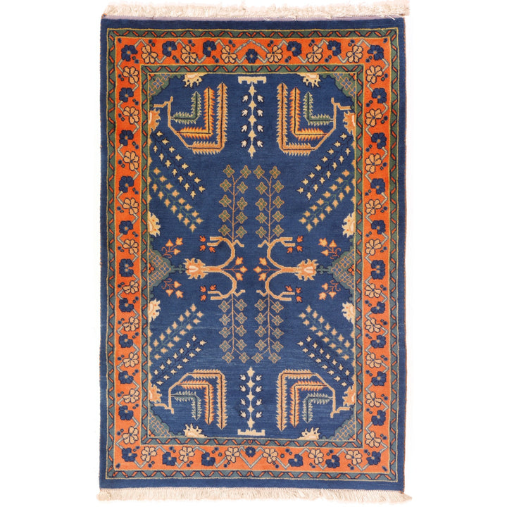 Loribaft Teppich Naturfarben 147 × 104 cm | 11861