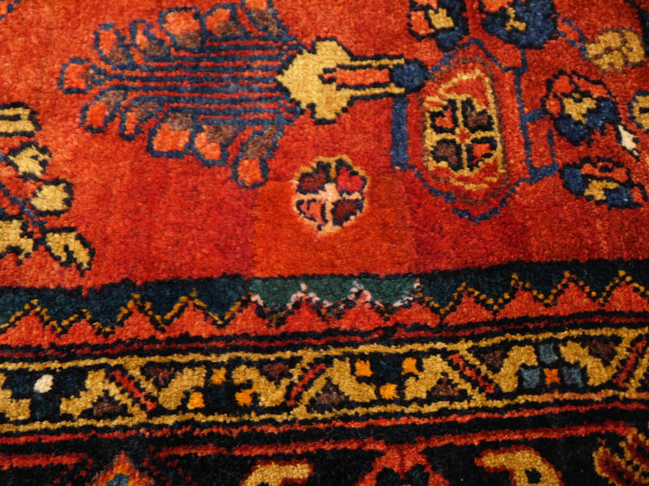 Vintage Malayer Persian rug 158 x 266 cm, red floral, 12208 – view 2