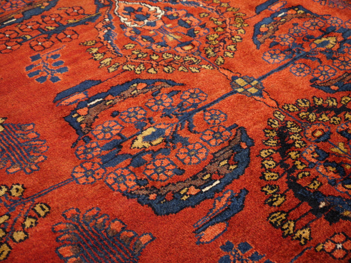 Vintage Malayer Persian rug 158 x 266 cm, red floral, 12208 – view 5
