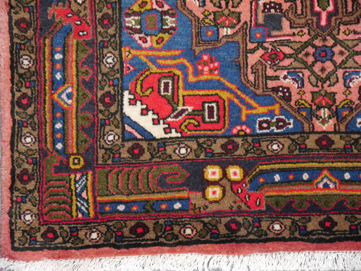 Songhor Koliai Persian rug 103 x 142 cm, rose, vintage, 12645 – view 2