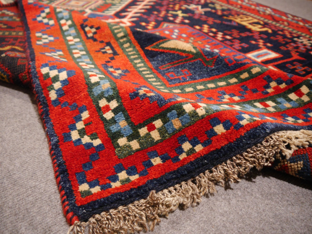 Loribaft Aghamiri Persian tribal rug 13357 — detail 3