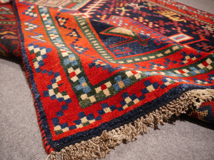 Loribaft Aghamiri Persian tribal rug 13357 — detail 3
