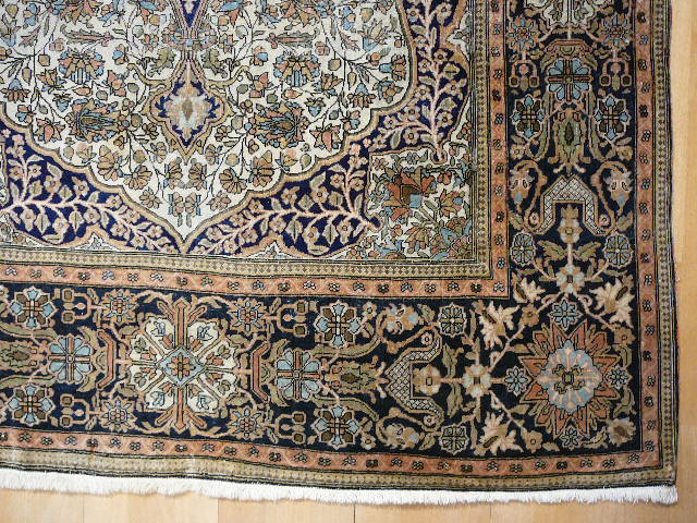 Mohtasham Kashan antique fine rug 1875-1900