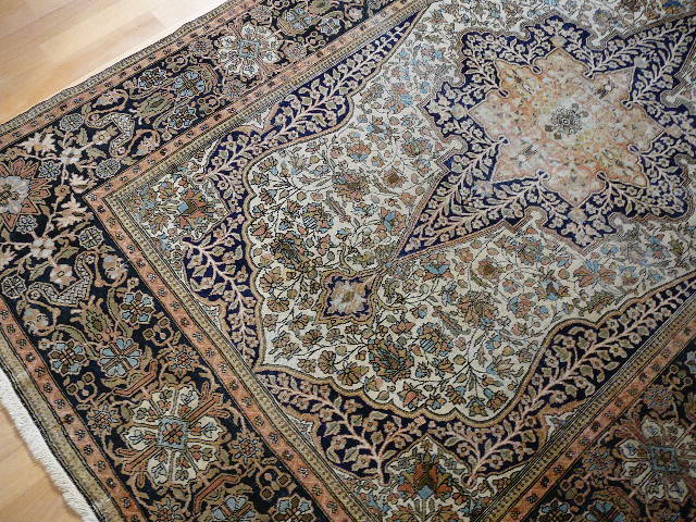 Mohtasham Kashan antique fine rug 1875-1900