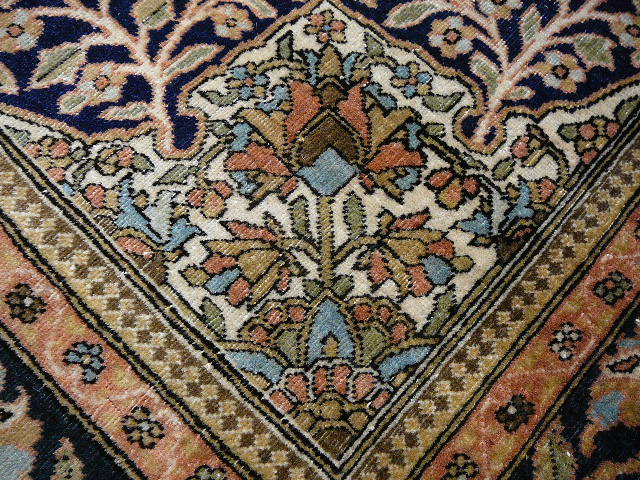 Mohtasham Kashan antique fine rug 1875-1900