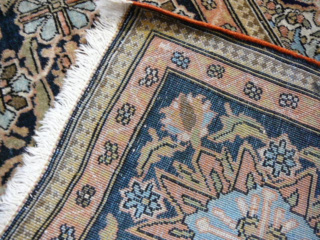 Mohtasham Kashan antique fine rug 1875-1900