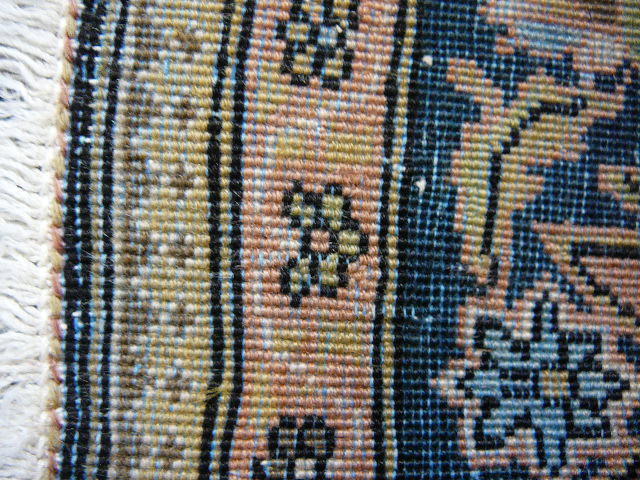 Mohtasham Kashan antique fine rug 1875-1900