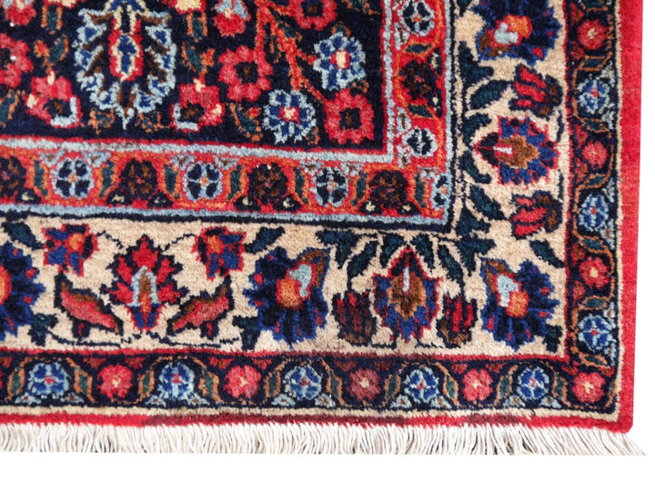 Semi-antique Doroksh Persian rug 14696 — detail 5