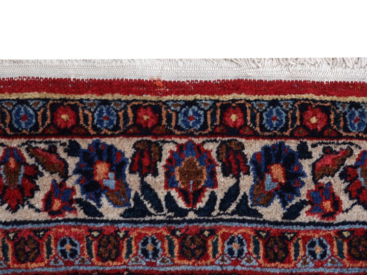 Semi-antique Doroksh Persian rug 14696 — detail 6