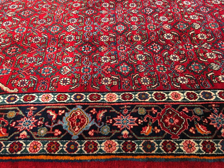 Rosenbidjar Teppich Gesamtansicht – 14764