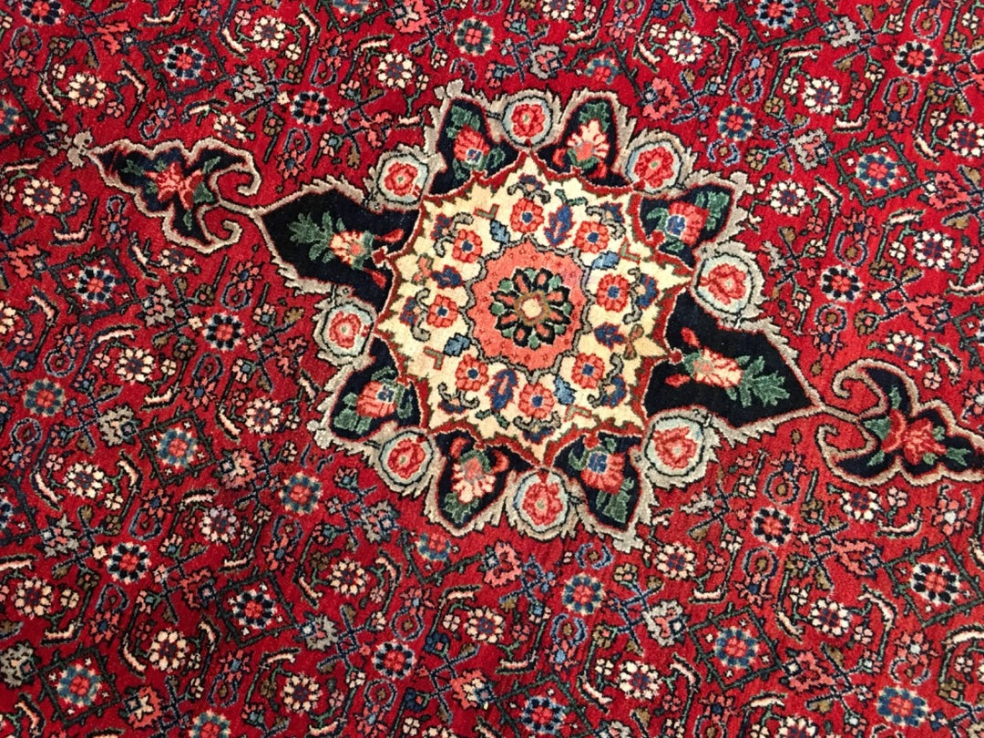 Rosenbidjar Teppich Ecke Detail – 14764