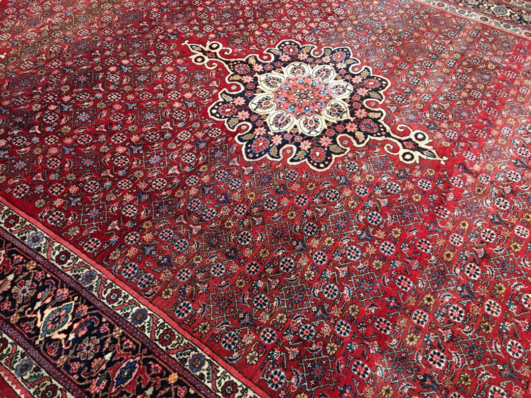 Rosenbidjar Teppich Detail – 14764