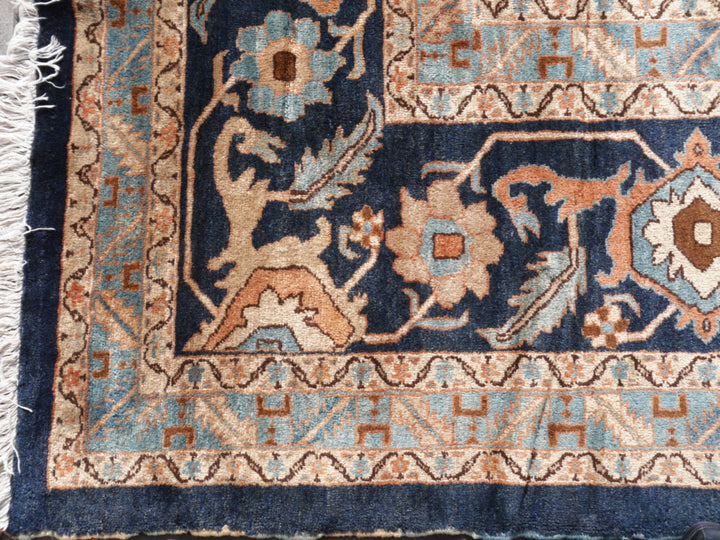 Rug 20 x 16 ft Azeri Heriz vintage hand knotted Djoharian Collection Persian style oversized palace carpet.