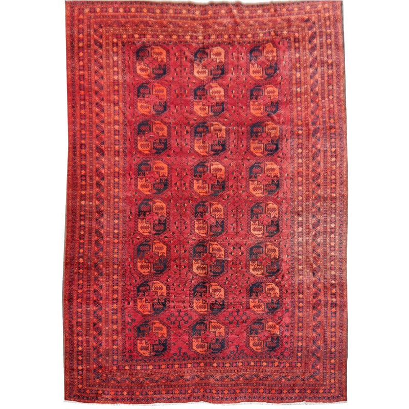 Palatial Ersari rug vintage 11.2 x 15.5 ft Turkoman 470 x 340 cm 15518 tapis teppich