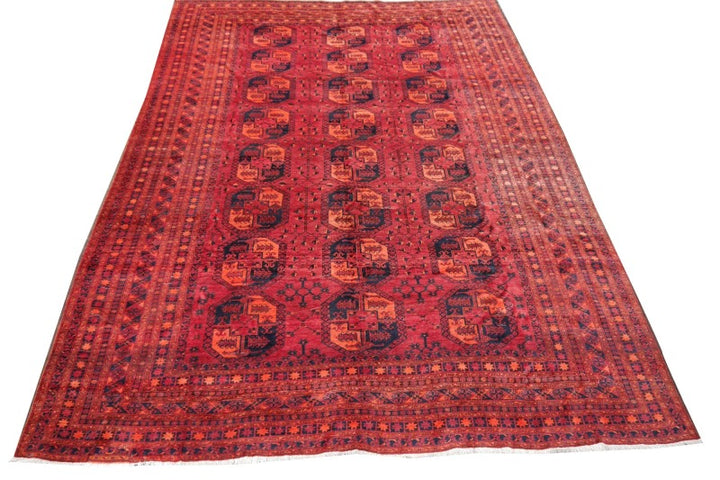 Ersari rug vintage 11.2 x 15.5 ft Turkoman 470 x 340 cm 15518