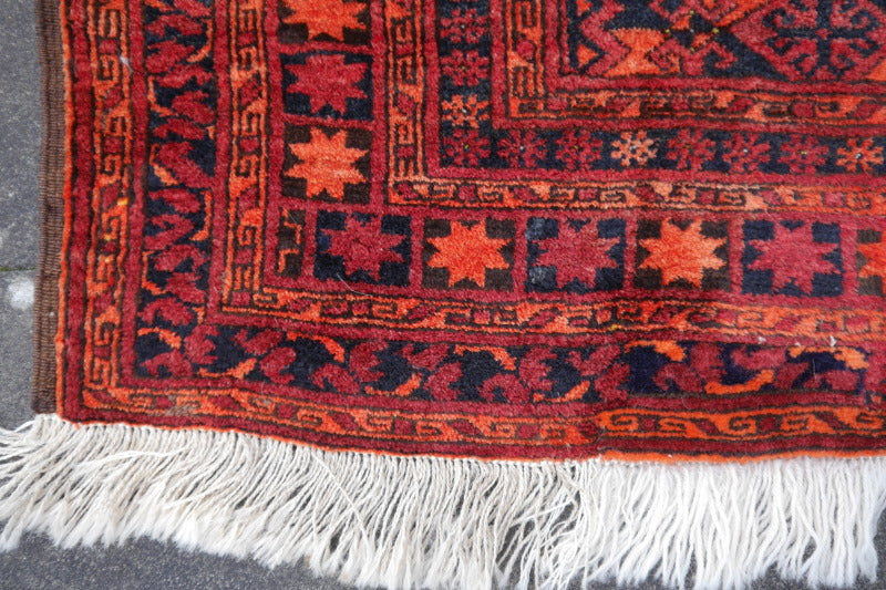 Ersari rug vintage 11.2 x 15.5 ft Turkoman 470 x 340 cm 15518