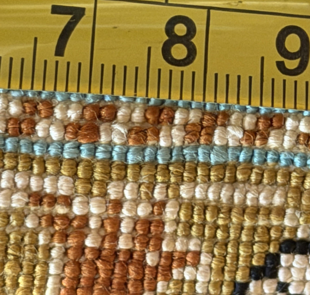 Ghom Seidenteppich Rückseite Knoten 640.000 pro m²