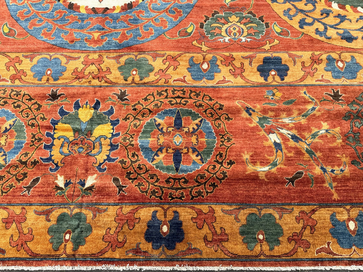 Palatial hand-knotted Rug Djoharian Collection 22x25 ft 750 x 650 cm Border