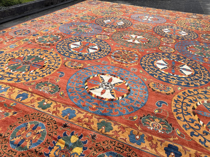 Palatial hand-knotted Rug Djoharian Collection 22x25 ft 750 x 650 cm Full 02
