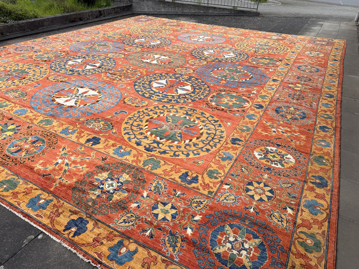 Palatial hand-knotted Rug Djoharian Collection 22x25 ft 750 x 650 cm Full 05