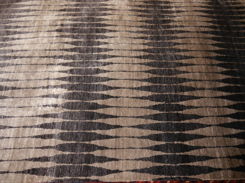 Mystique bamboo-silk designer rug 15751 — detail 4