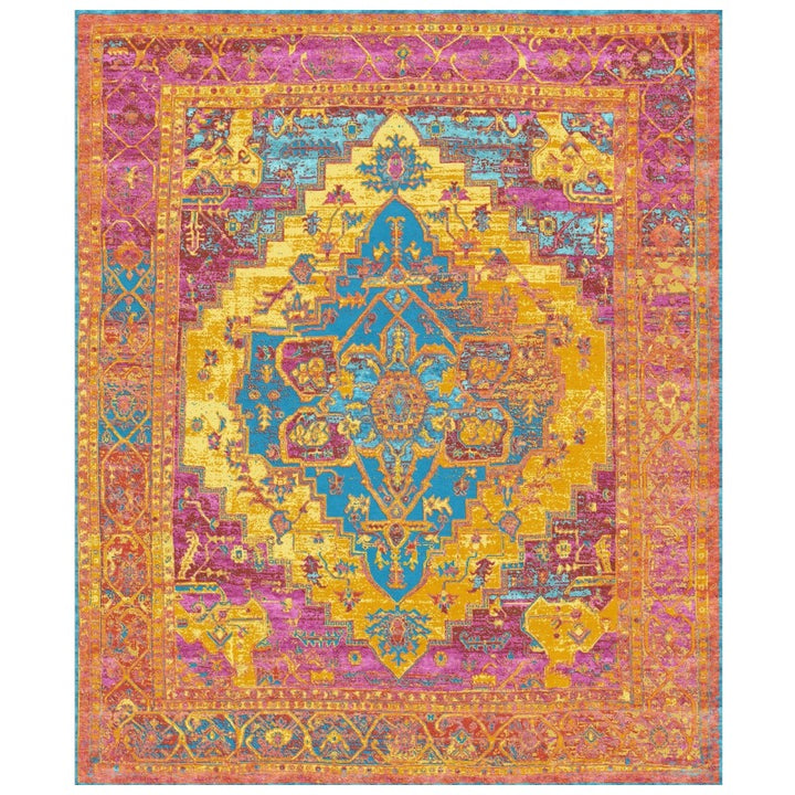 15975 Superior Luxury Rug Heriz, Contemporary Rug in Silk by Djoharian Design