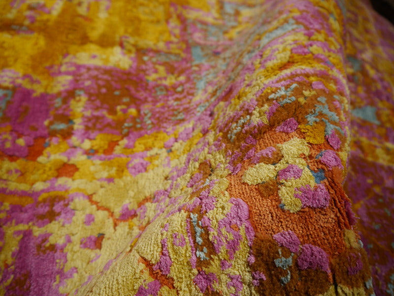 15975 Superior Luxury Rug Heriz, Contemporary Rug in Silk by Djoharian Design
