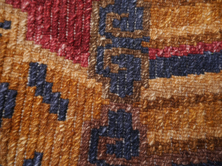 16085 Tibetan Tiger Rug 6 x 3 ft hand knotted - Djoharian Design