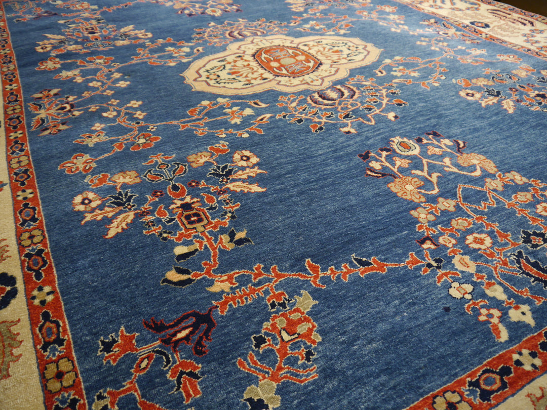 Samsun Collection Vintage Premium Turkish Rug 11 X 9 Ft Hand Knotted

An authentic Samsun Collection Vintage Premium Turkish Rug with finest hand-spun wool and natural dyes.
Samsun Collection rugs are among the best rugs made in Turkey in the late 1990´s.&nbsp;