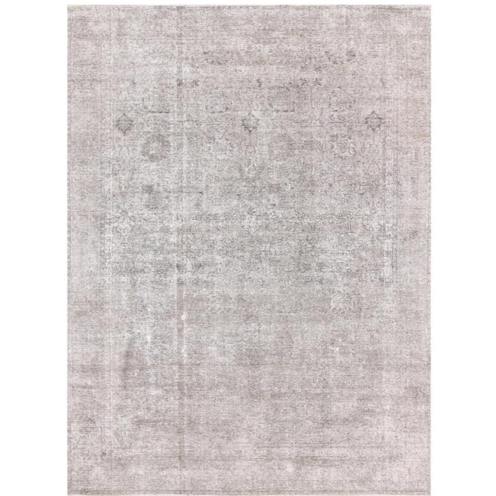 16295 Vintage Rug Beige Muted 9 x 12 ft hand-knotted