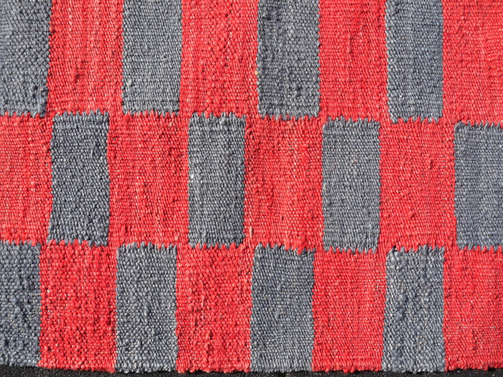 Mazandaran Roxane Kelim 400 × 300 cm Rood Grijs Platgeweven | 16429