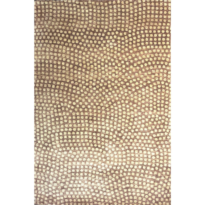 Samé Komon Silk Rug Japanese Sharkskin 4 × 6 ft (180 × 120 cm) Rosewood | 16573