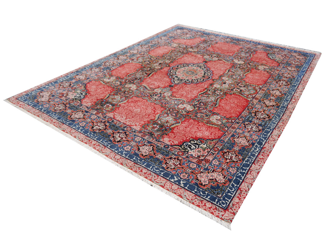 Antique Sarouk Sultanabad rug 15037 — detail 9