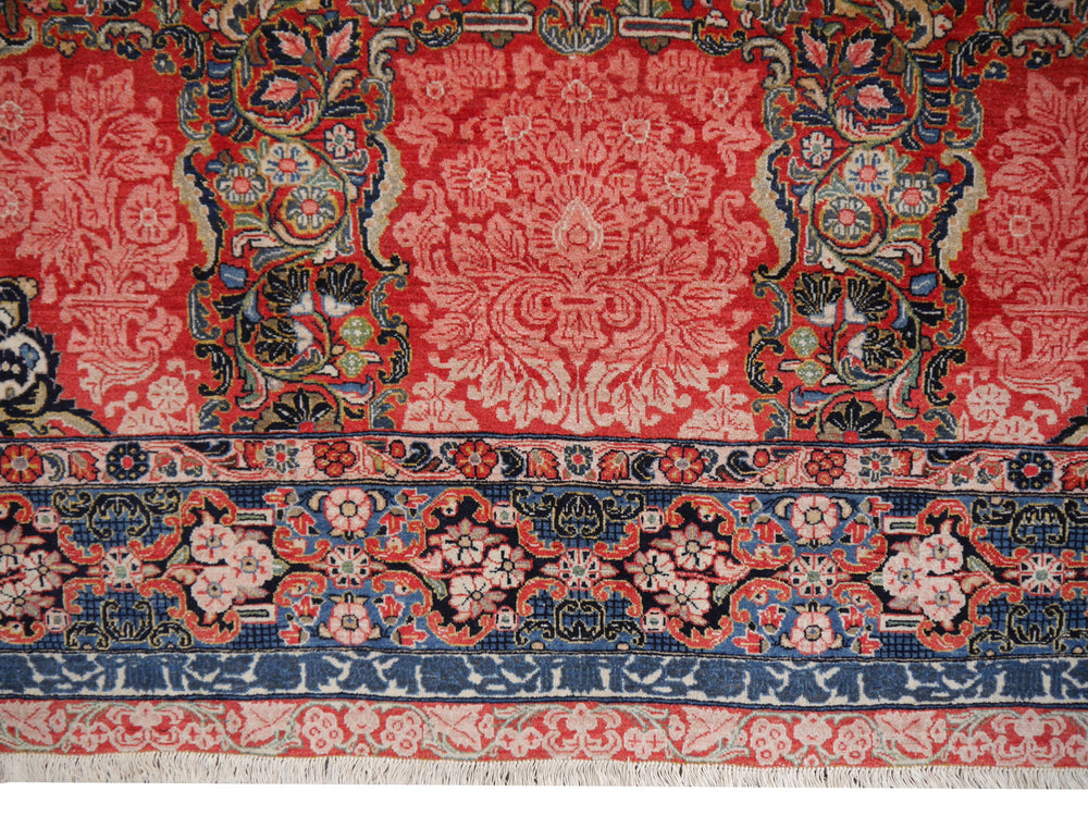Antique Sarouk Sultanabad rug 15037 — detail 1