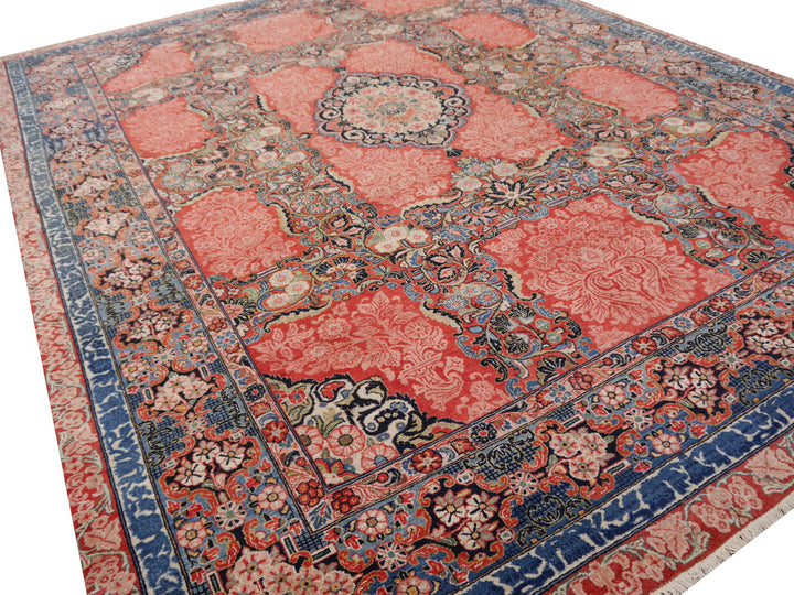 Antique Sarouk Sultanabad rug 15037 — detail 10