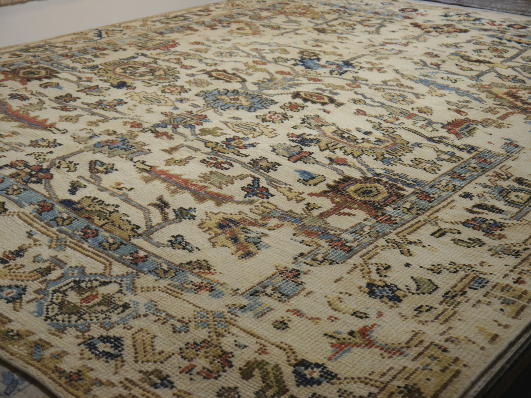 Ziegler Oushak Rug 8 x 10 ft  Vintage