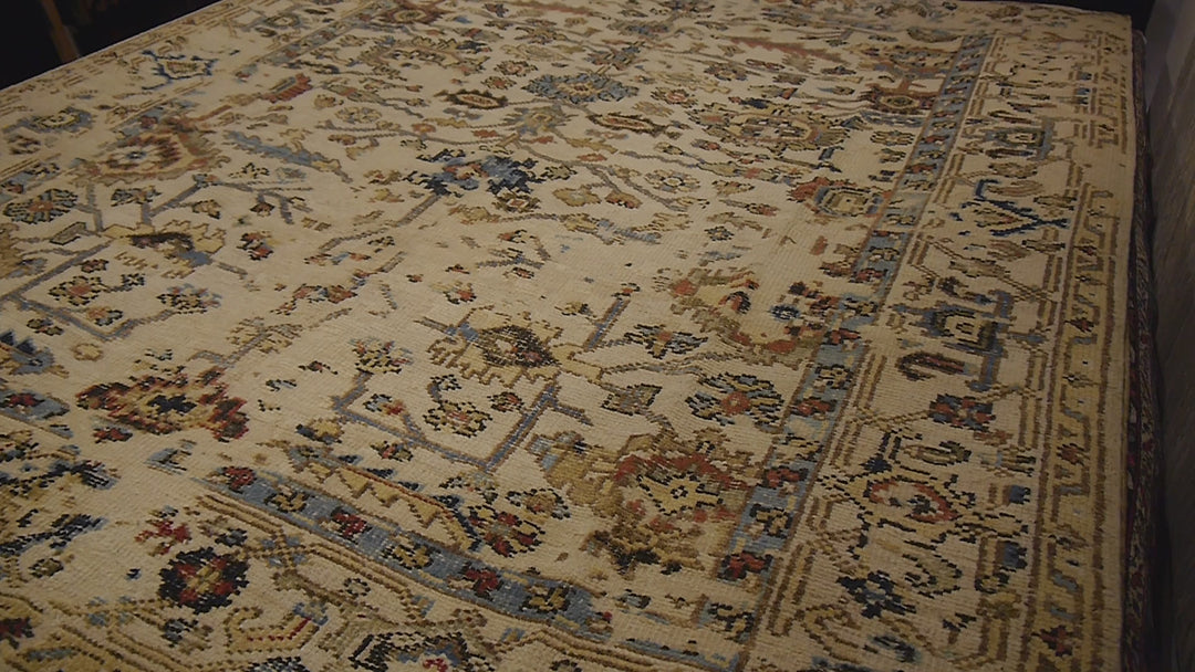 Ziegler Oushak Rug 8 x 10 ft  Vintage