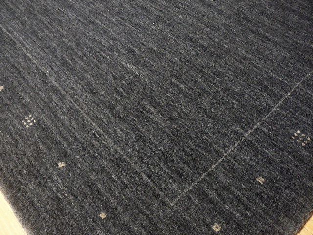 Loribaft Loom 4 x 6 ft Modern Designer Rug charcoal