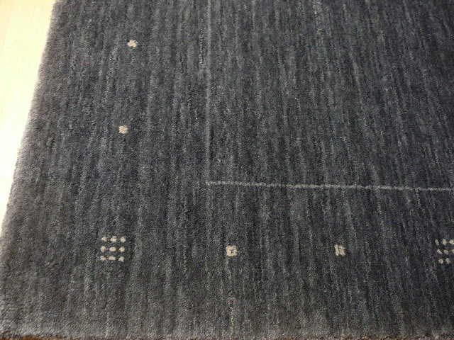 Loribaft Loom 4 x 6 ft Modern Designer Rug charcoal