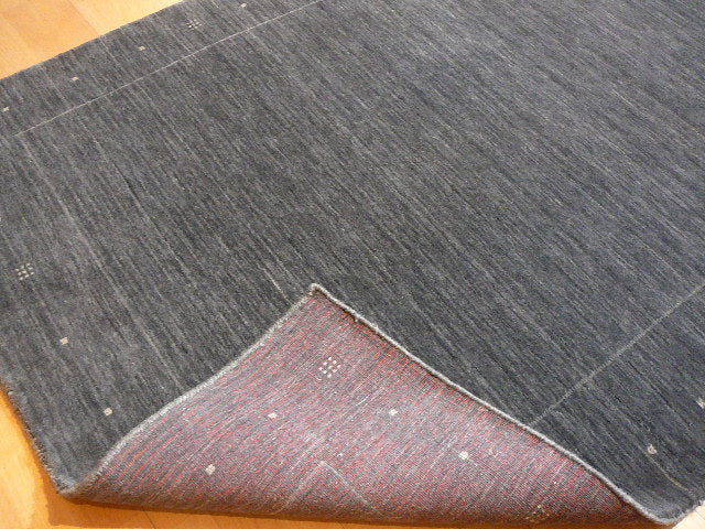 Loribaft Loom 4 x 6 ft Modern Designer Rug charcoal
