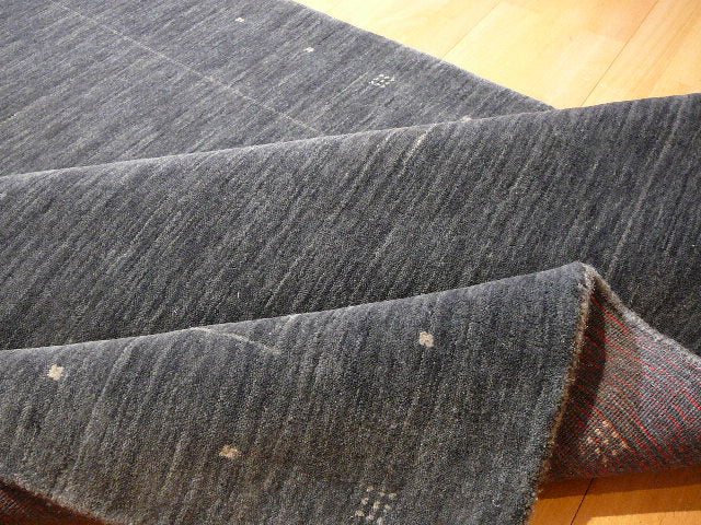 Loribaft Loom 4 x 6 ft Modern Designer Rug charcoal