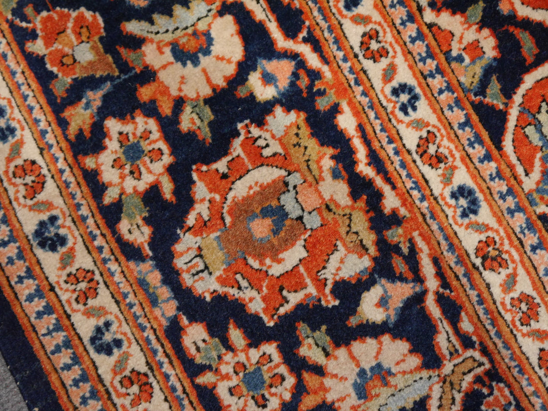14825 kashan rug antique 7 x 4 ft