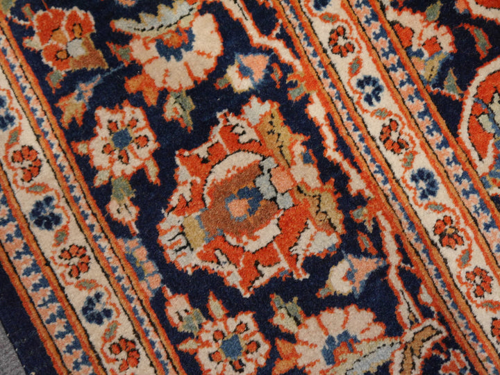 14825 kashan rug antique 7 x 4 ft
