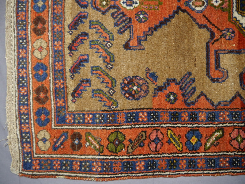 Malayer Teppich Vintage Nomadisch Gedämpft 183 × 122 cm | 15373