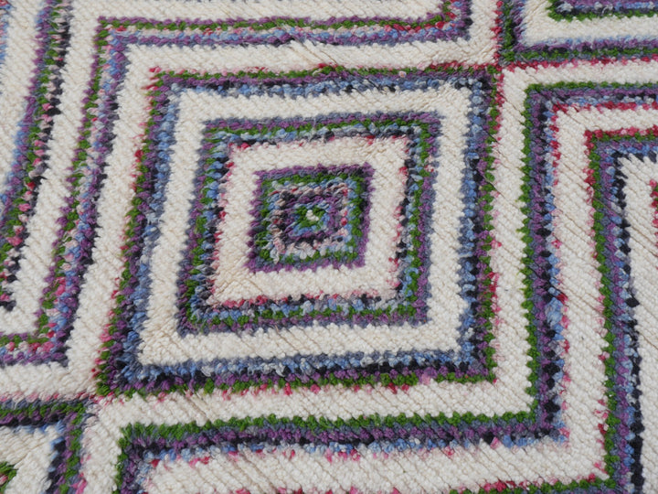 Azilal Berber rug Morocco 8 x 4.5 ft Moroccan Rug